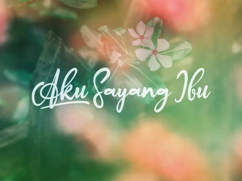 a Aku Sayang Ibu