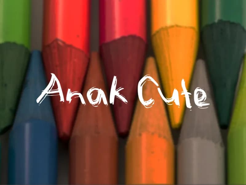 a Anak Cute
