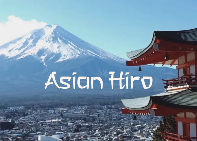 a Asian Hiro