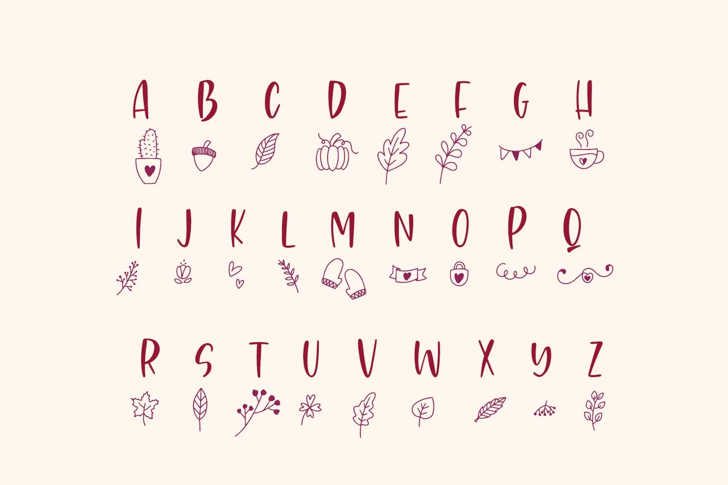 Autumn Dingbats