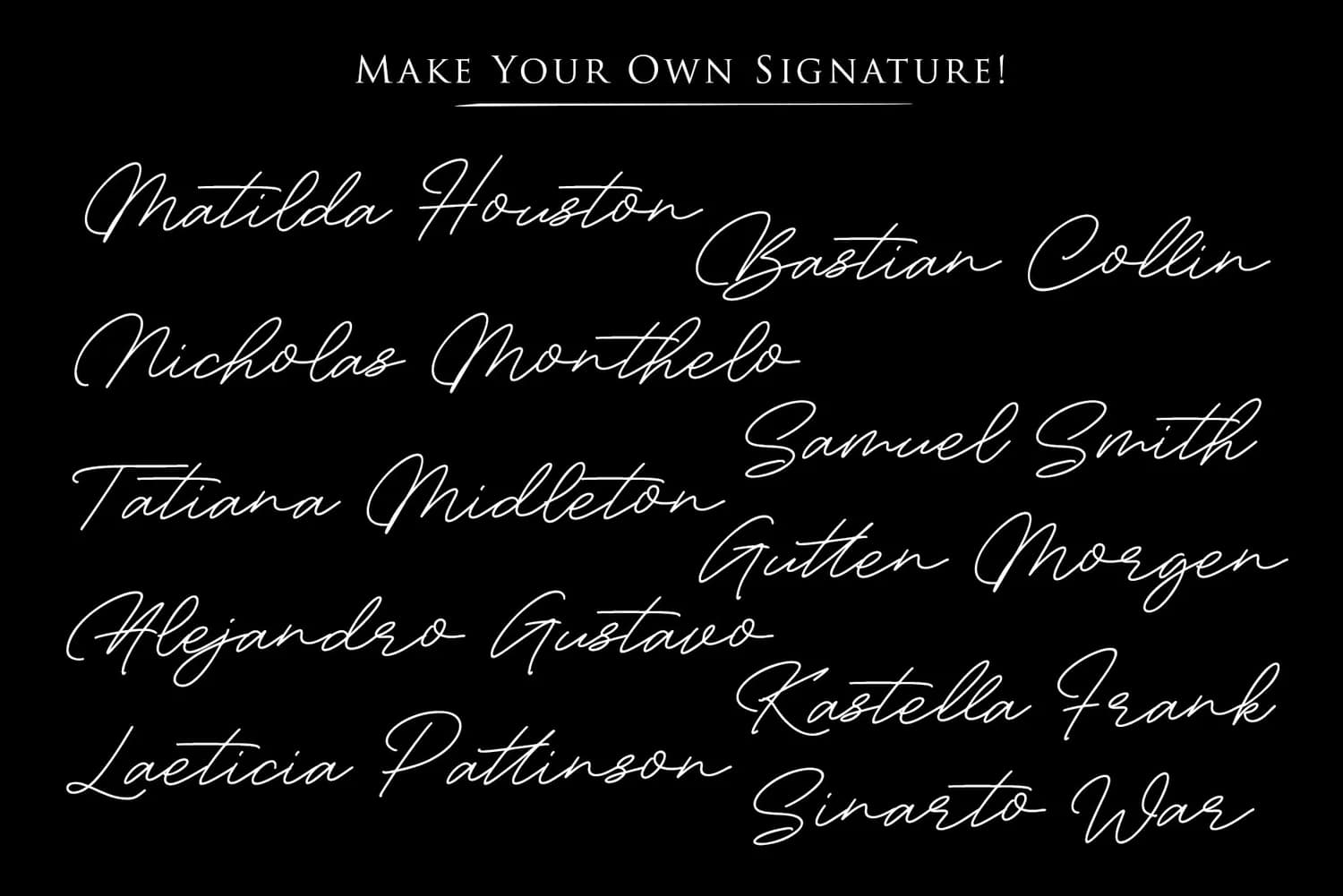 Bambang Signature vol 2.0