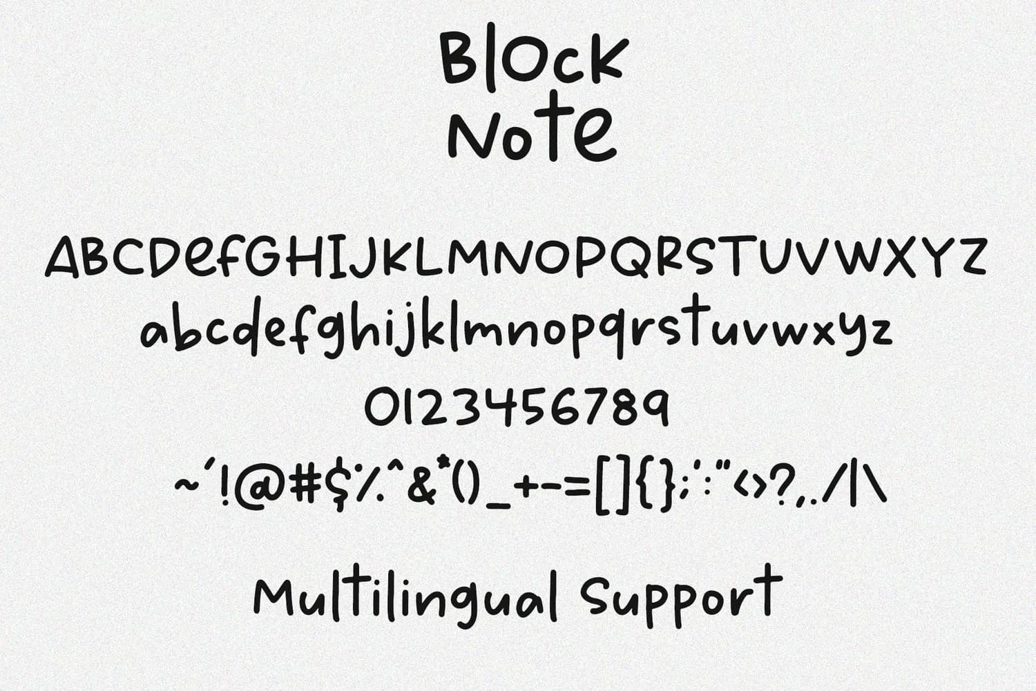 Block Note