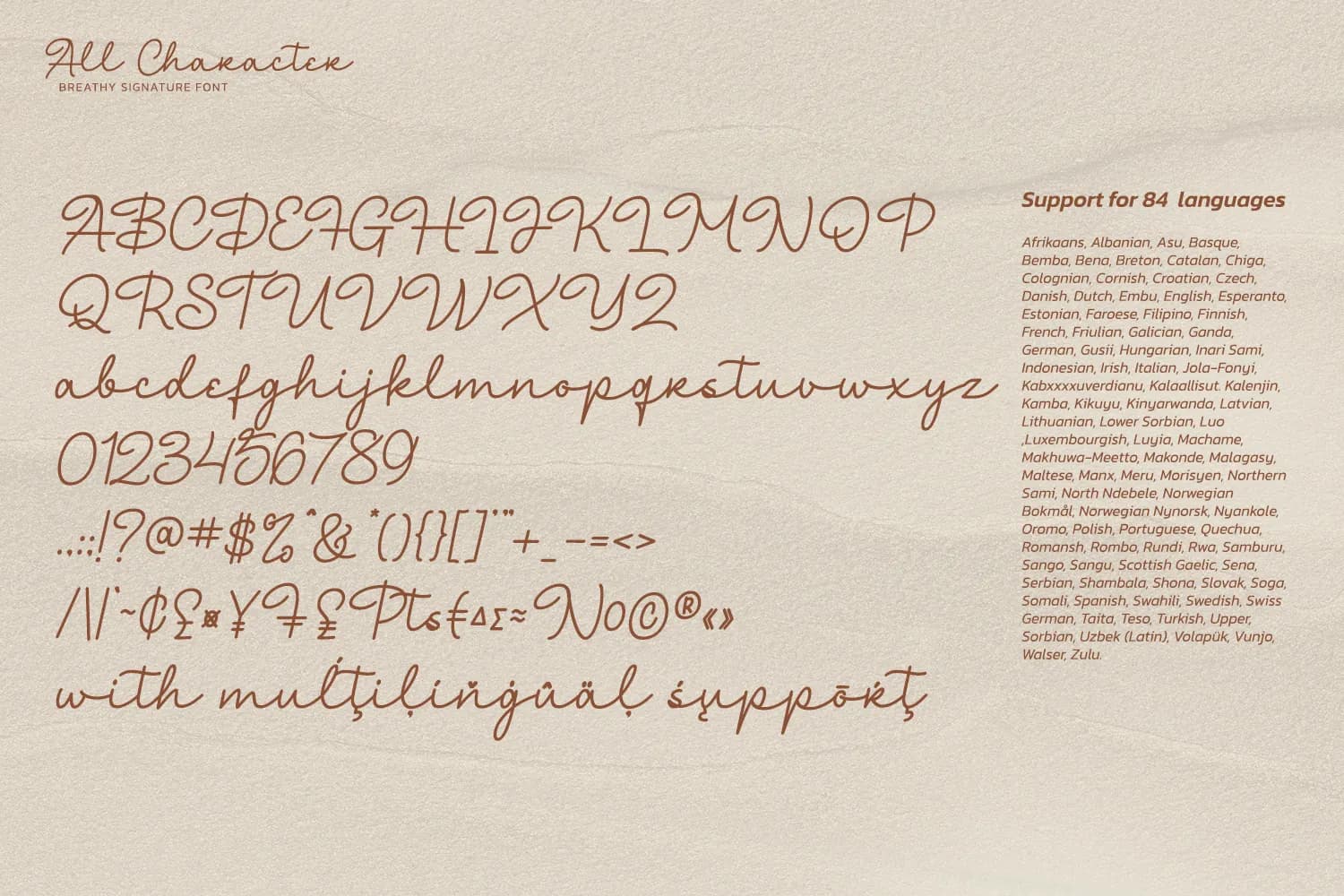 Breathy Signature