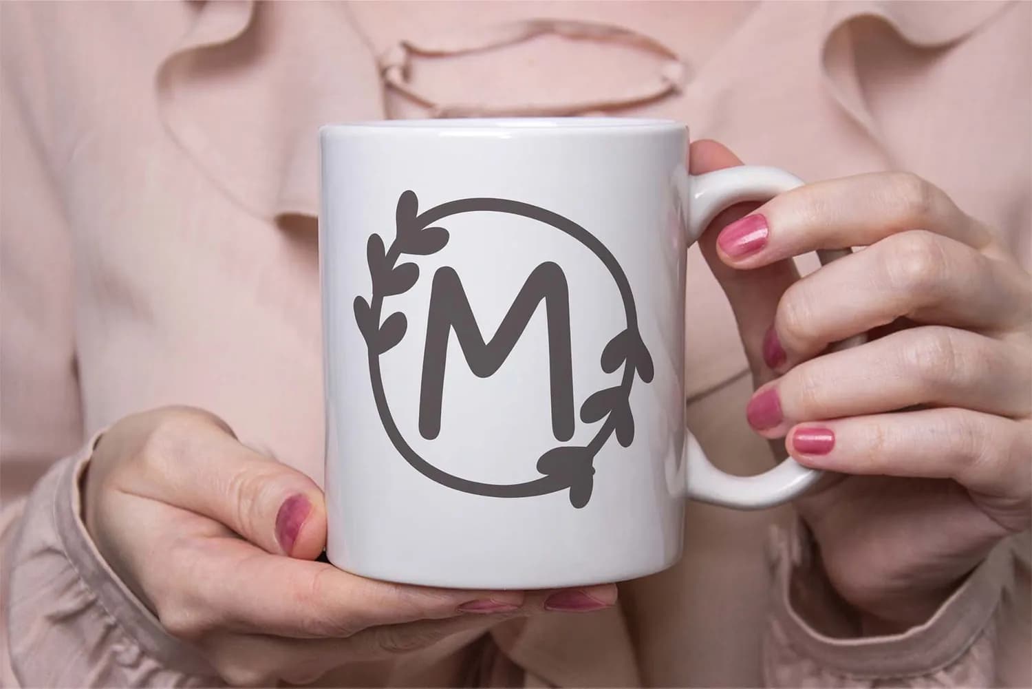Bubble Heart Monogram