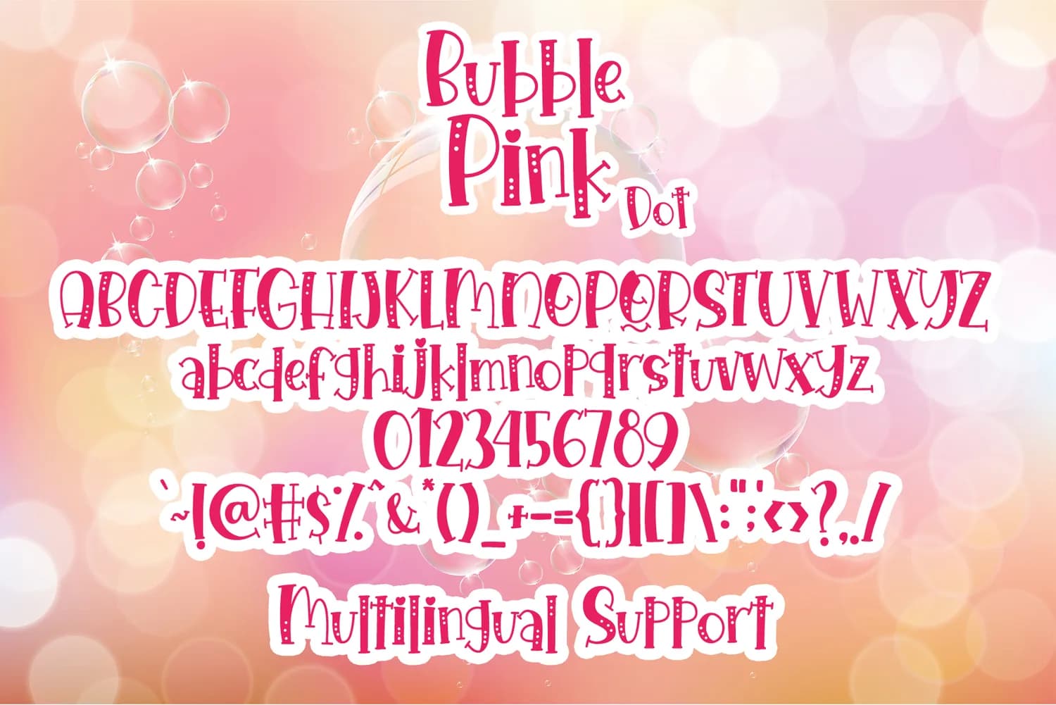 Bubble Pink