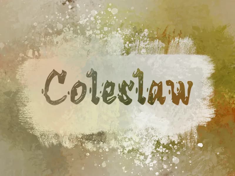 c Cole Slaw