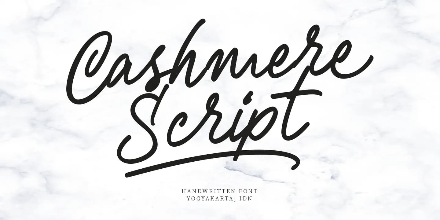 Cashmere Script