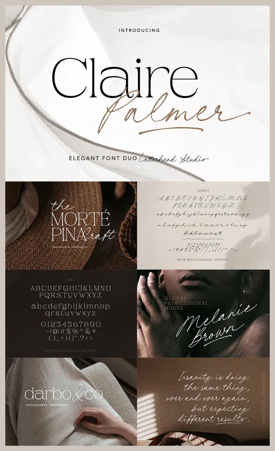 Claire Palmer Serif