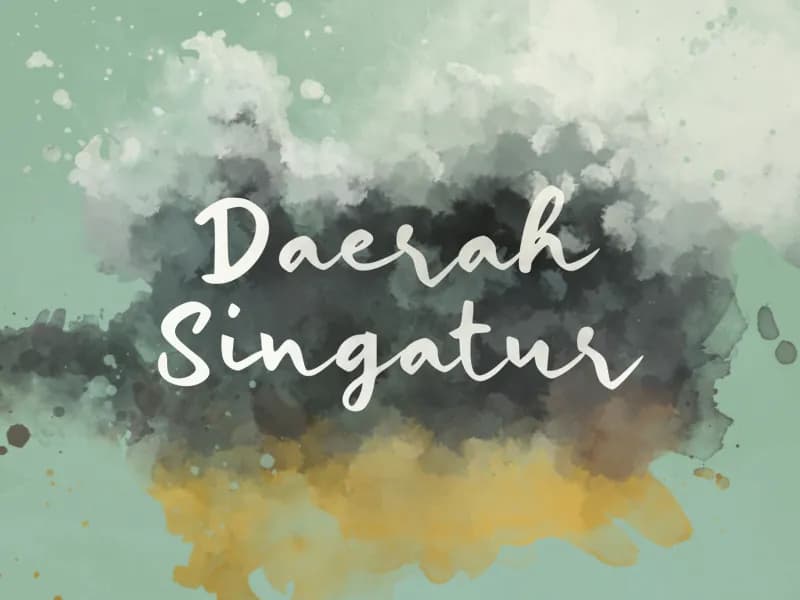 d Daerah Singatur