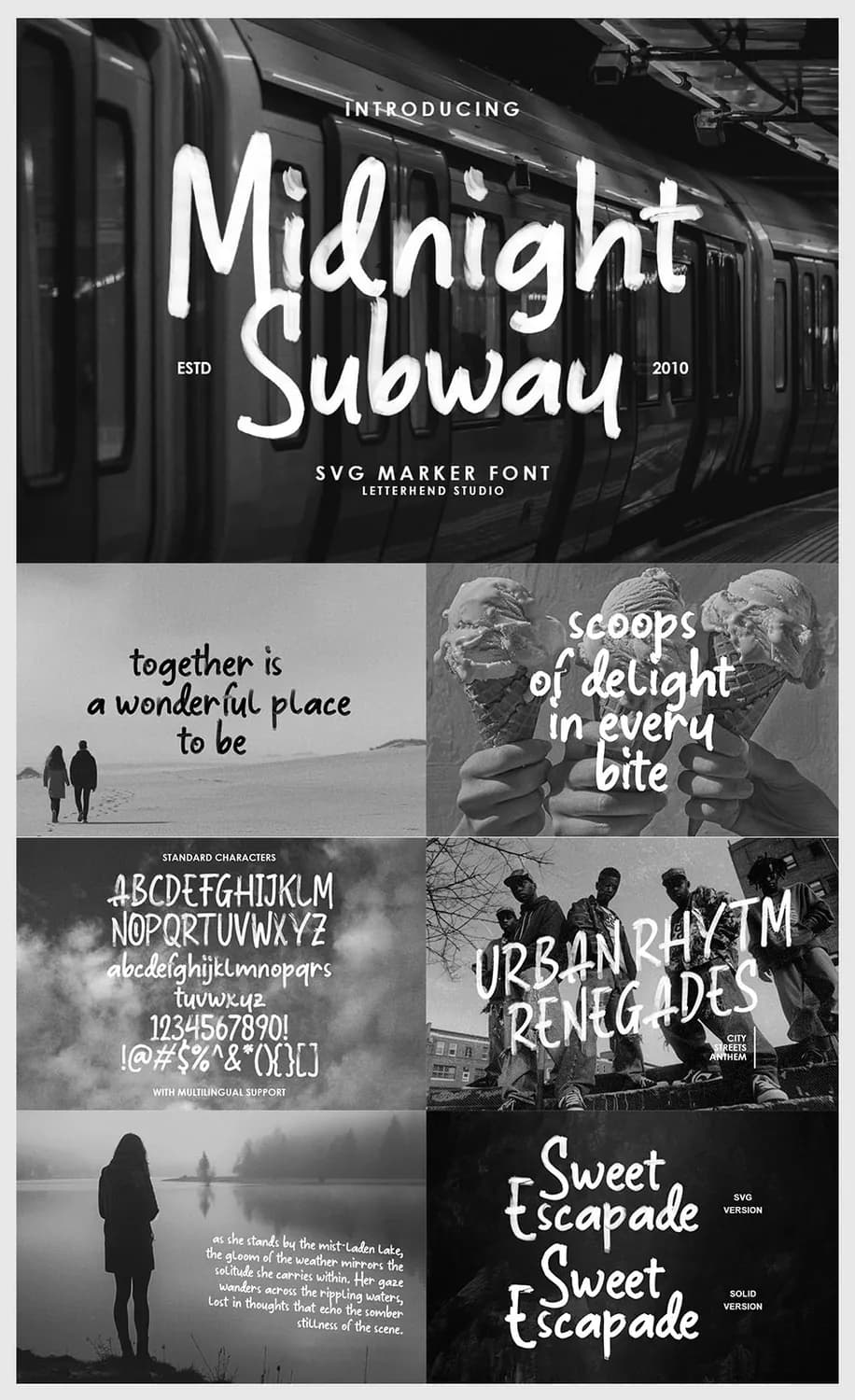Demo Midnight Subway SVG