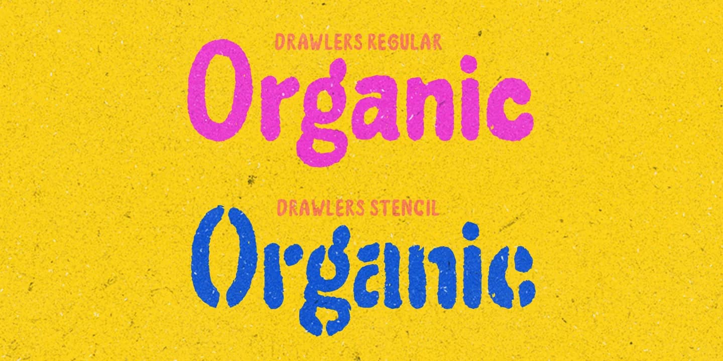 Drawlers Med Stencil