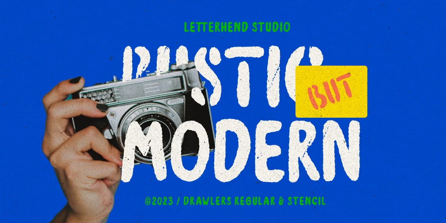 Drawlers Med Stencil