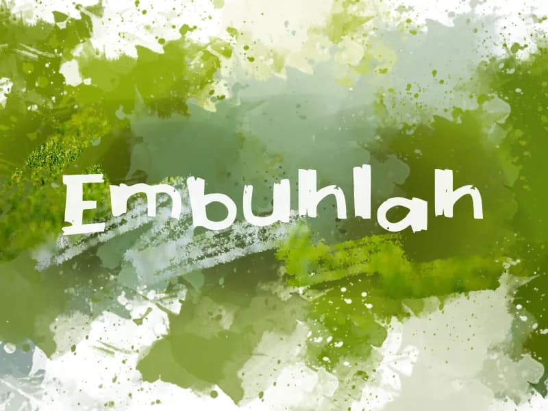 e Embuhlah