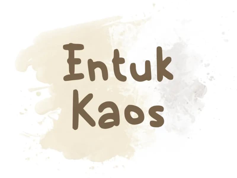 e Entuk Kaos