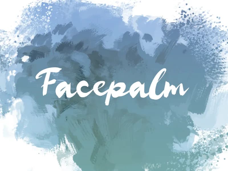 f Facepalm