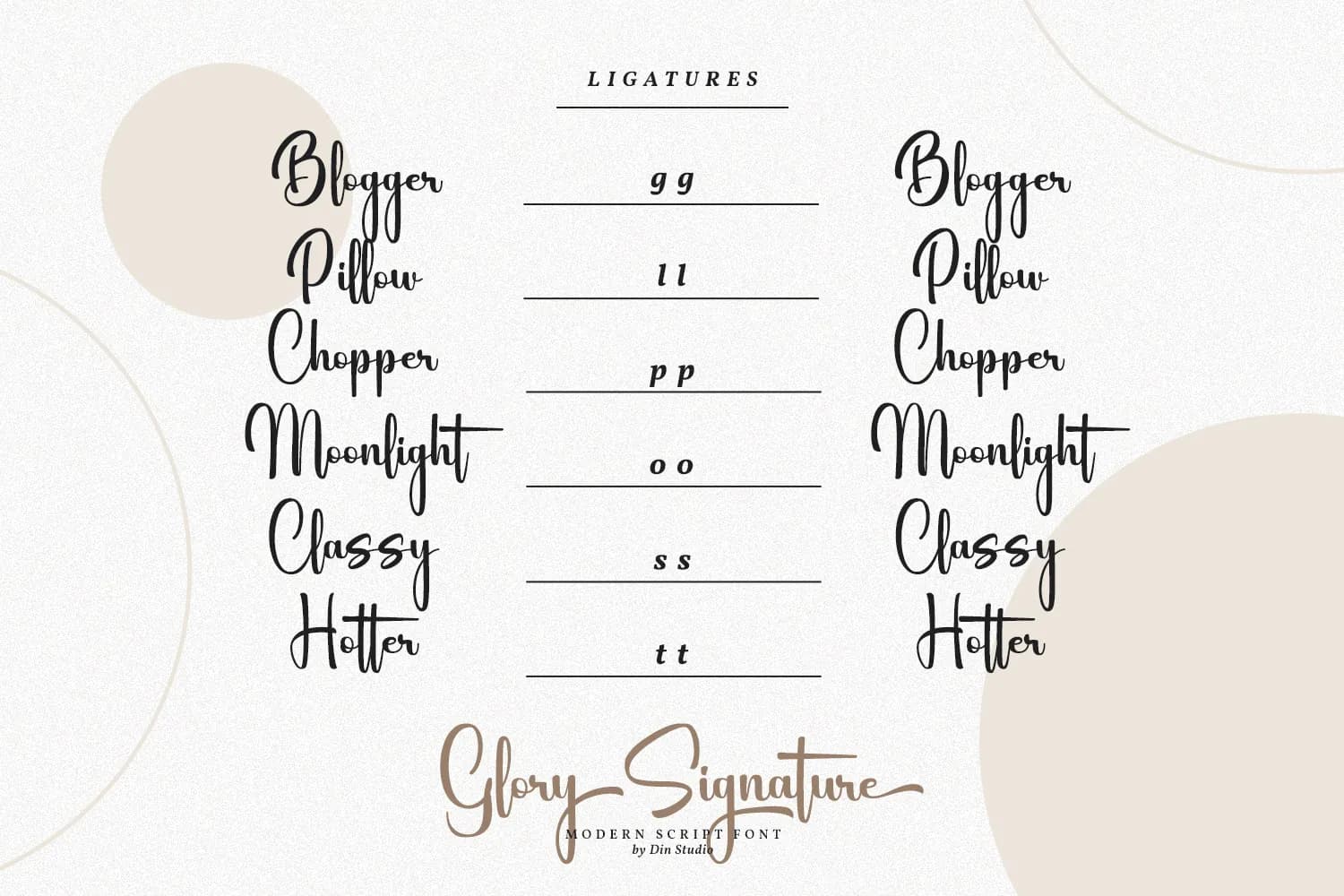 Glory Signature