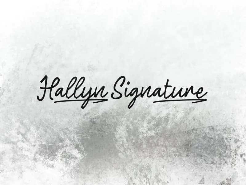 h Hallyn Signature