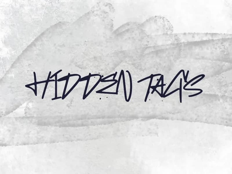 h Hidden Tags