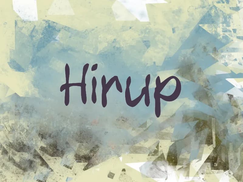 h Hirup