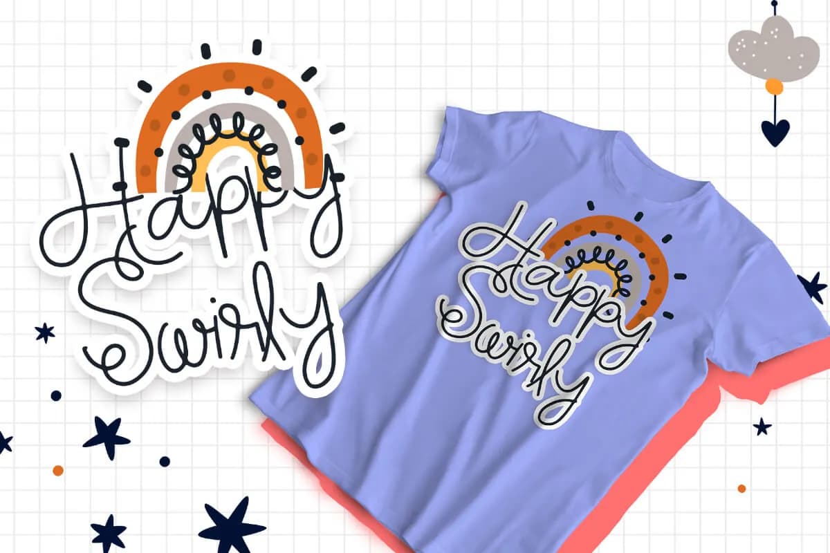 Happy Swirly