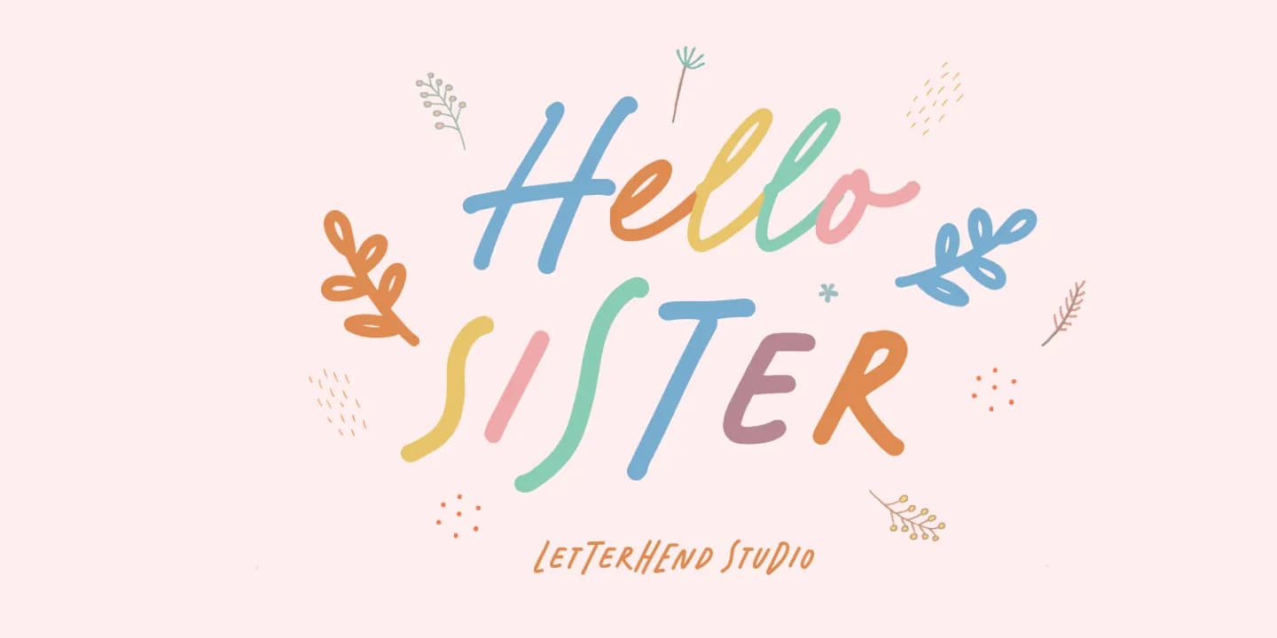 Hello Sister Sans