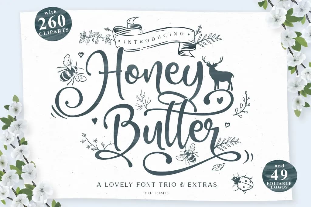Honey Butter Script