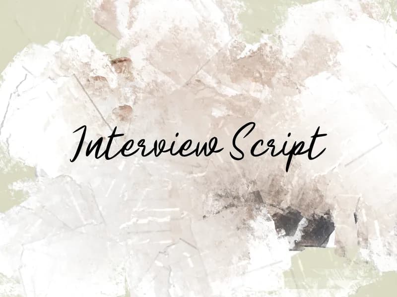 i Interview Script
