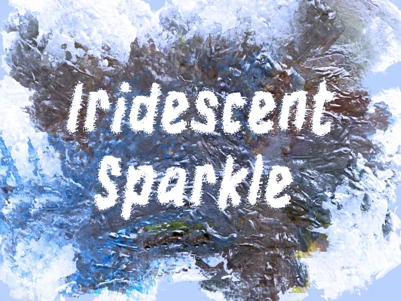 i Iridescent Sparkle