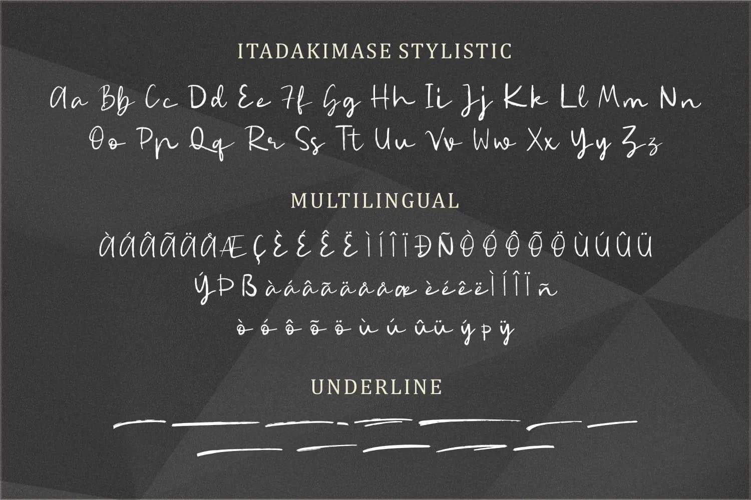Itadaimase