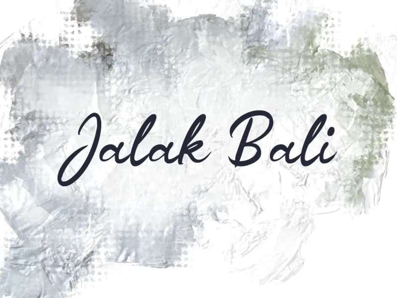 j Jalak Bali