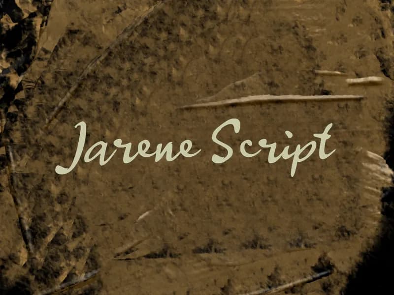 j Jarene Script