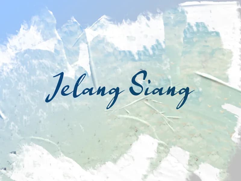 j Jelang Siang