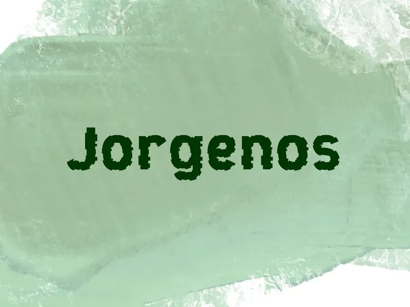 j Jorgenos