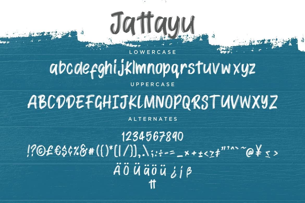 Jattayu Sans Serif Brush