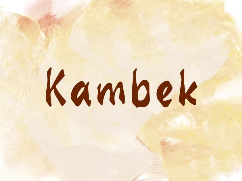 K Kambek