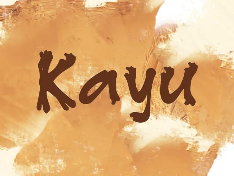 K Kayu