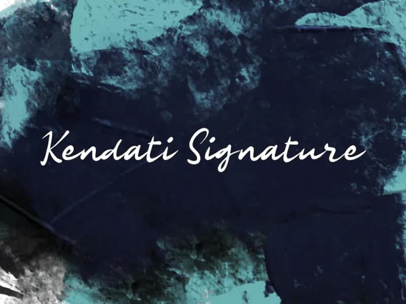 K Kendati Signature