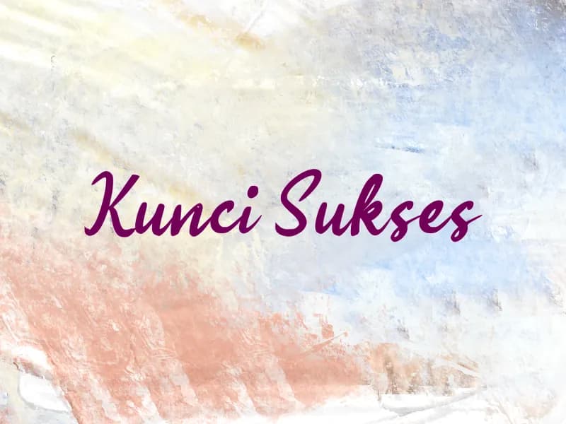K Kunci Sukses