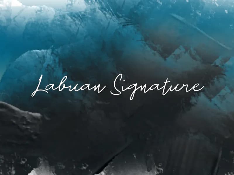 L Labuan Signature