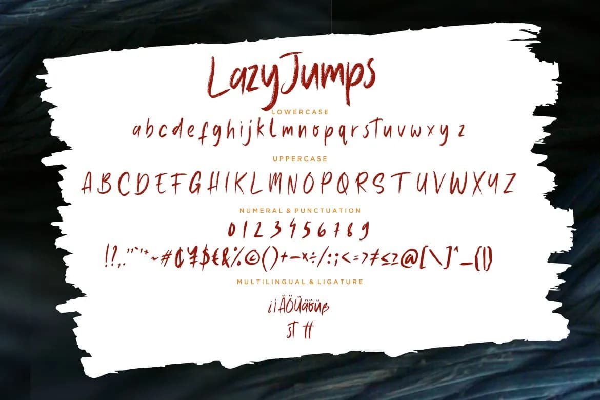 Lazy Jumps Sans Serif