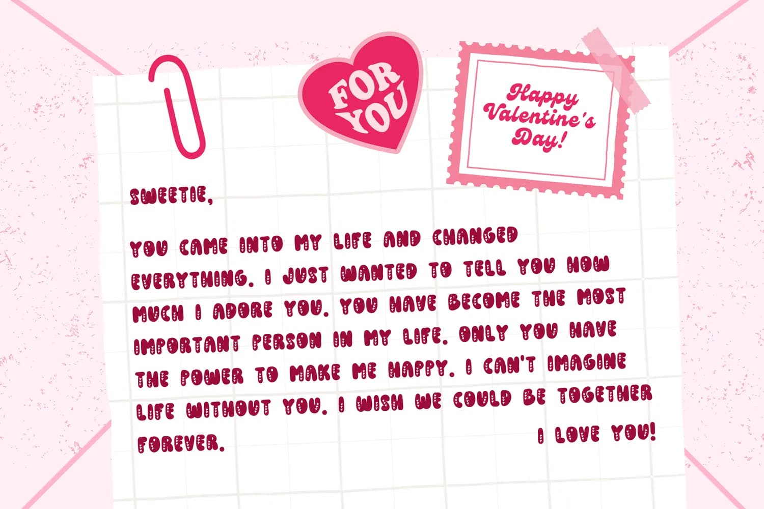 Love valentine