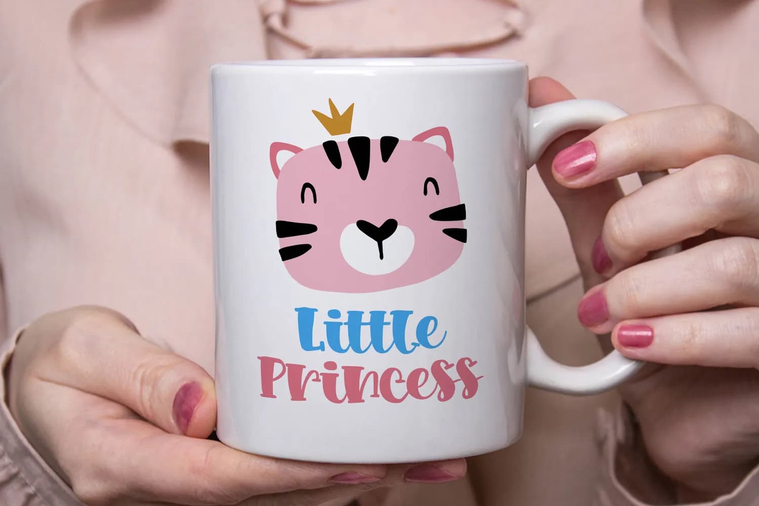 Loving kitten