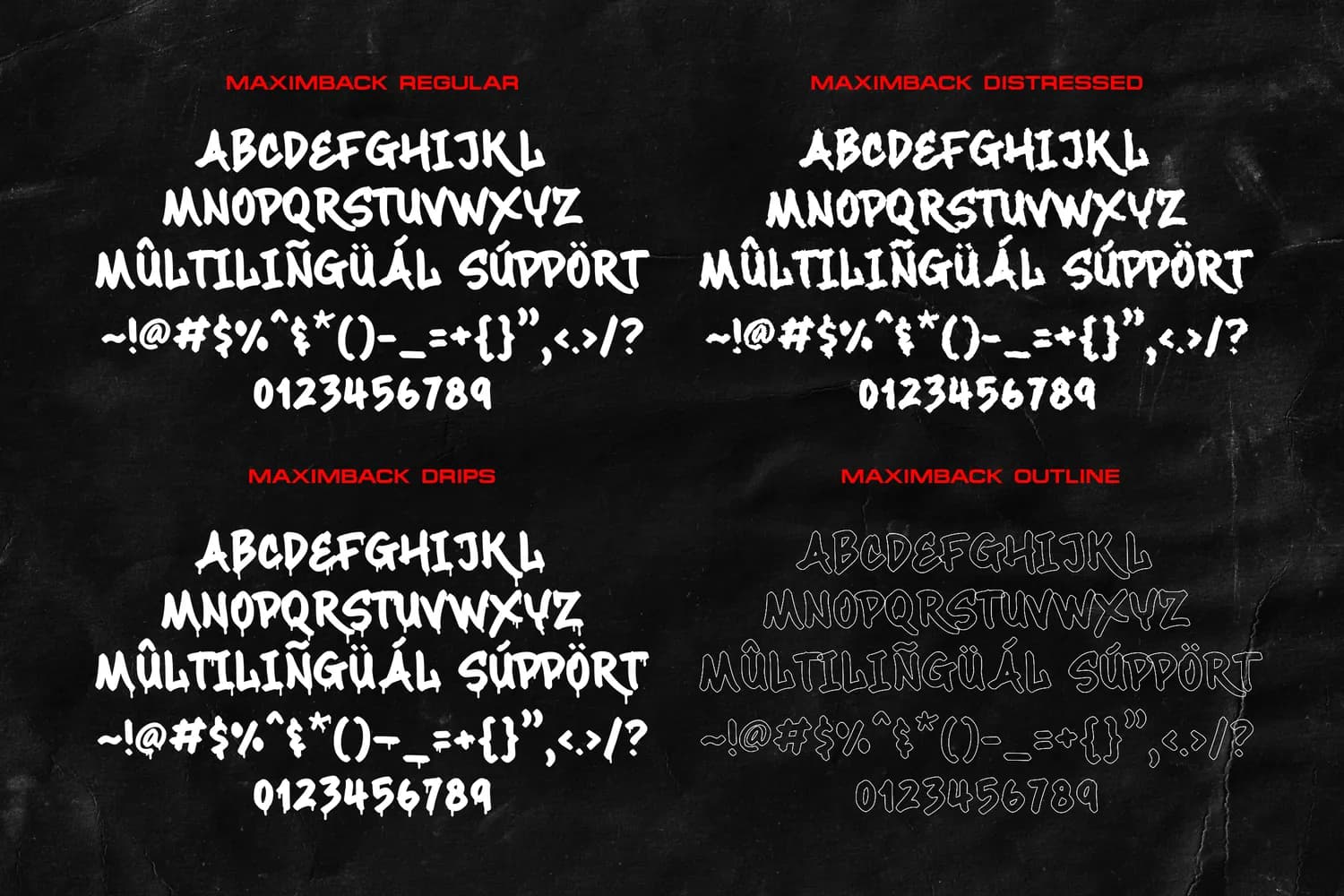 Maximback Drips