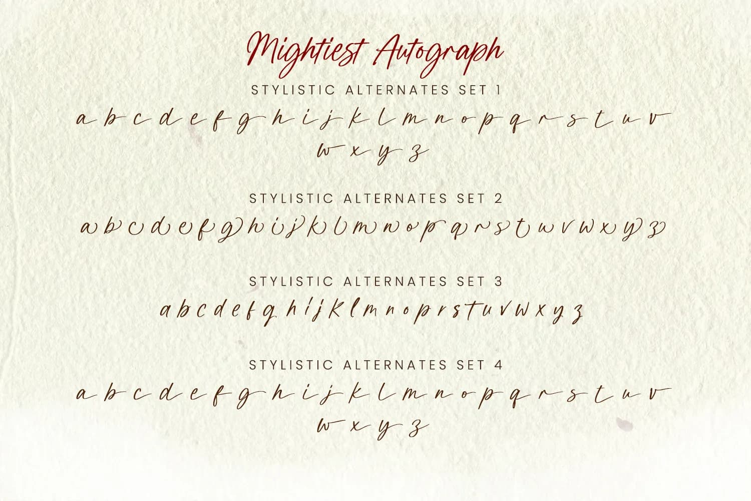 Mightiest Autograph
