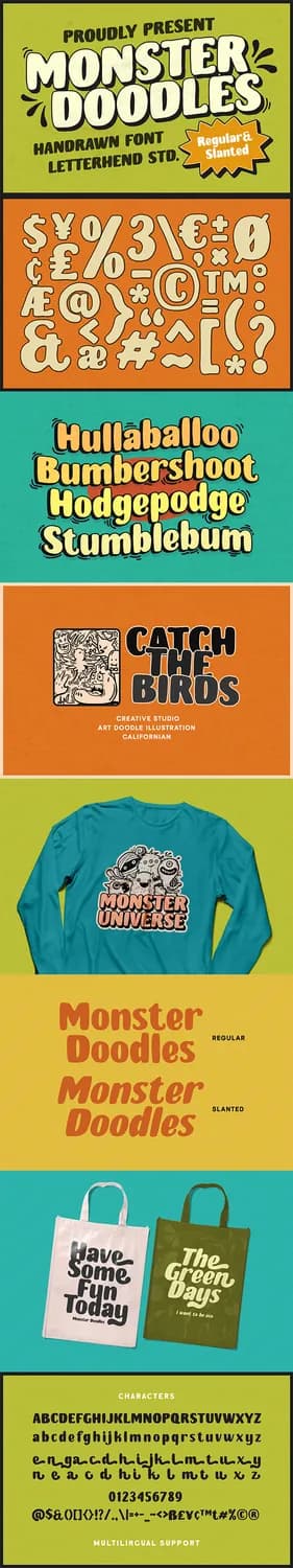 Monster Doodles