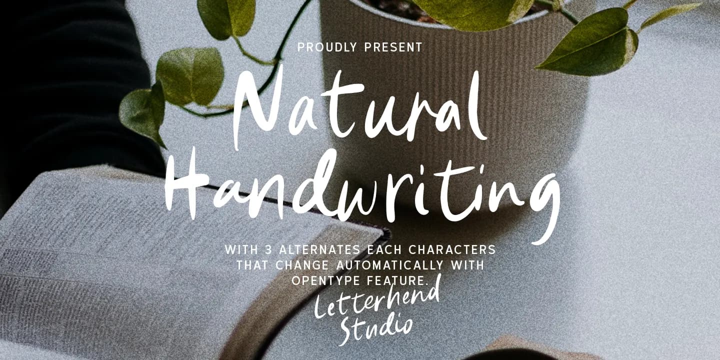 Natural Handwriting