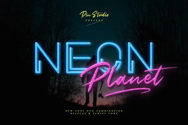 Neon Planet Display Personal Us