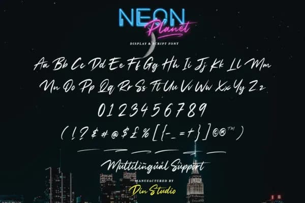 Neon Planet Display Personal Us