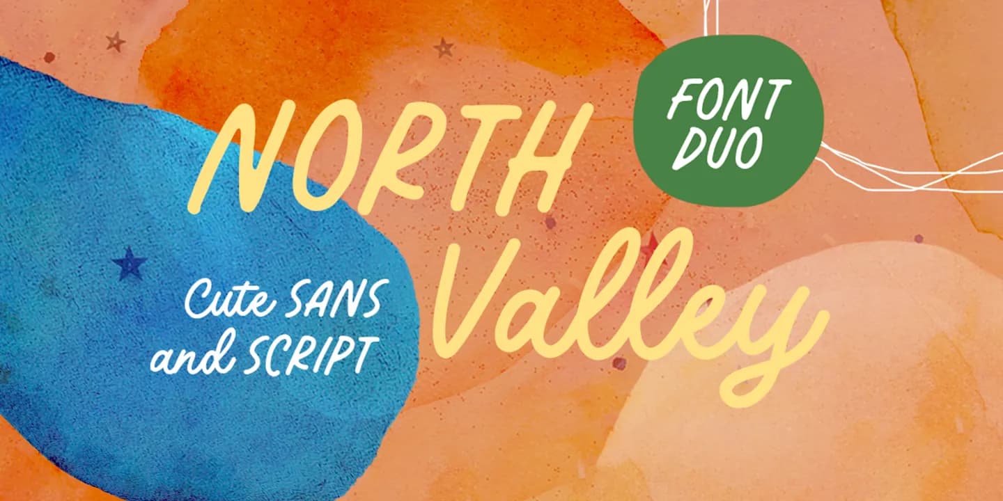 North Valley Font Duo
