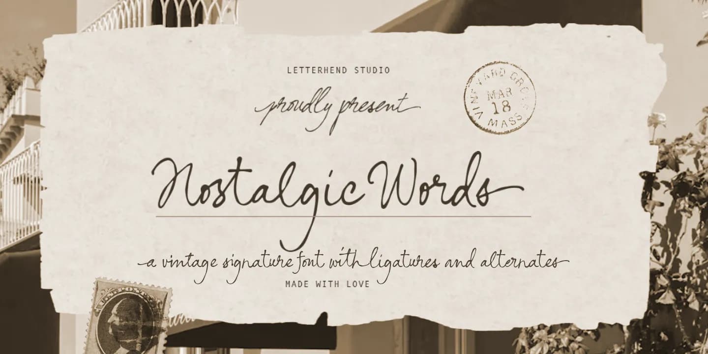 Nostalgic Words